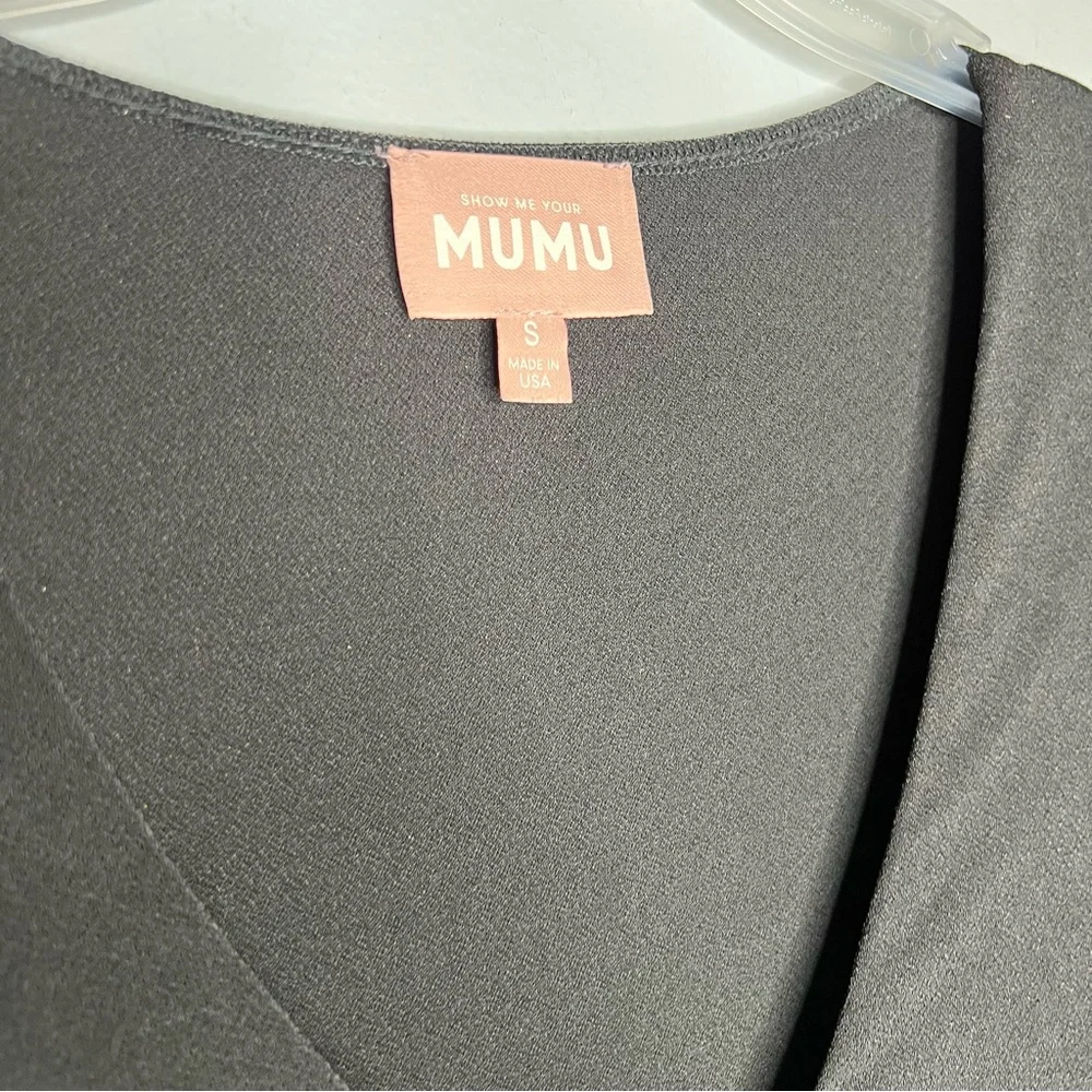 Show Me Your MuMu | Tier‎ Mini Black Ruffle Dress